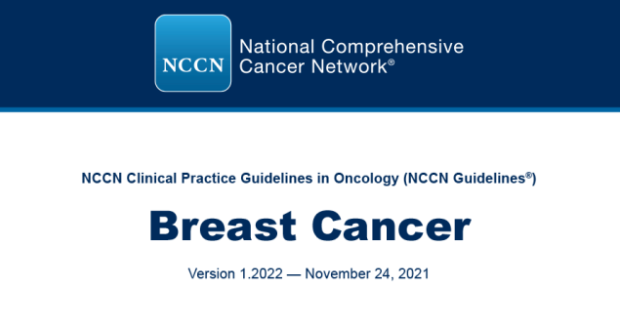 2022 V1版NCCN乳腺癌指南来了！PARP抑制剂再添新用法！